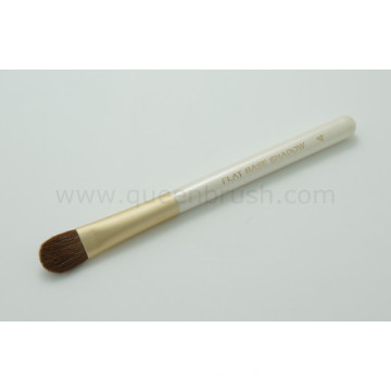 White Handle Professionelle Kosmetik Make-up Pinsel, Haar flachen Lidschatten Pinsel